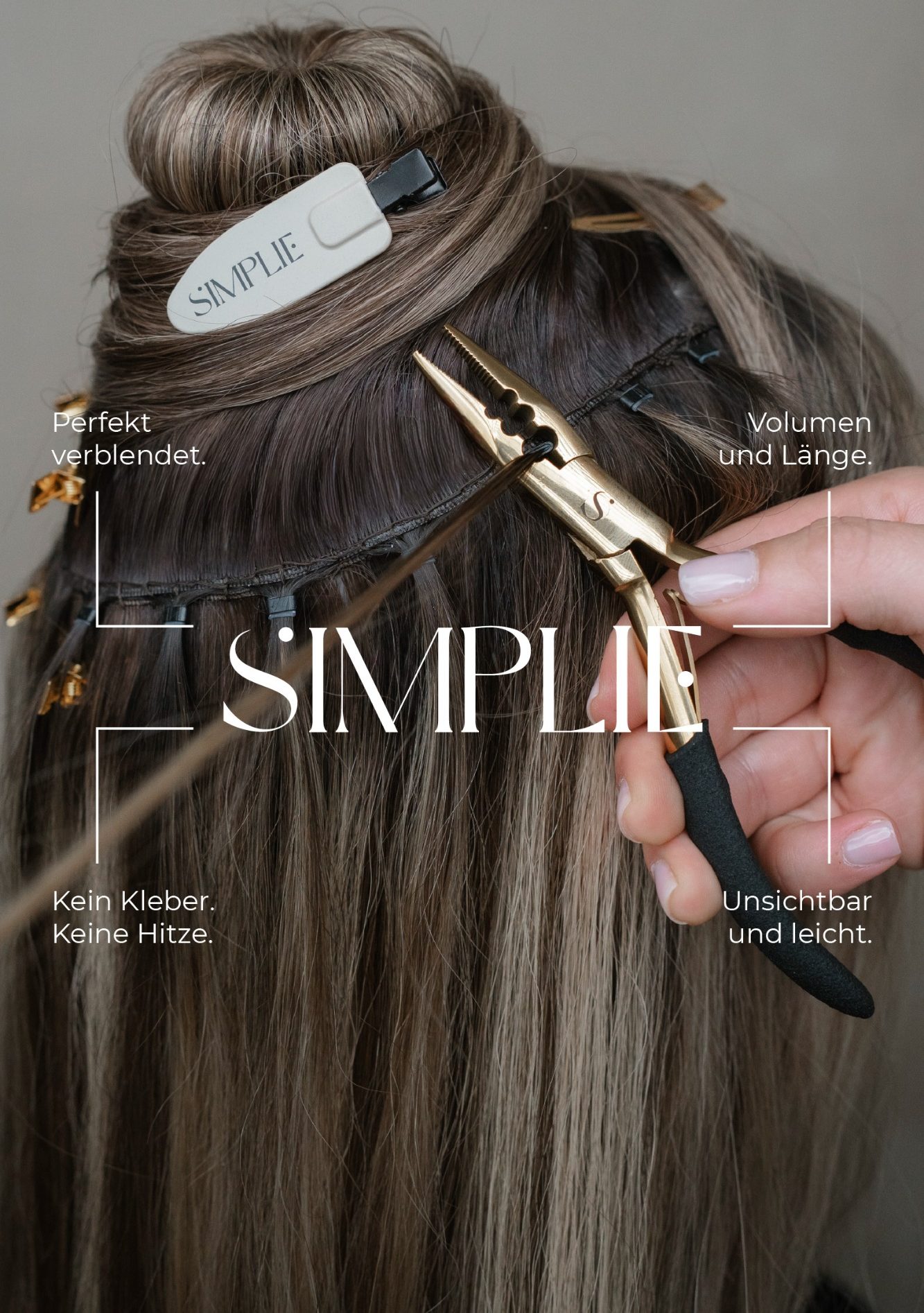 professionellen Haarverlängerung mit Echthaar-Extensions für Volumen und Länge, durchgeführt von HAIR.STYLE by Veronika im Raum Paderborn